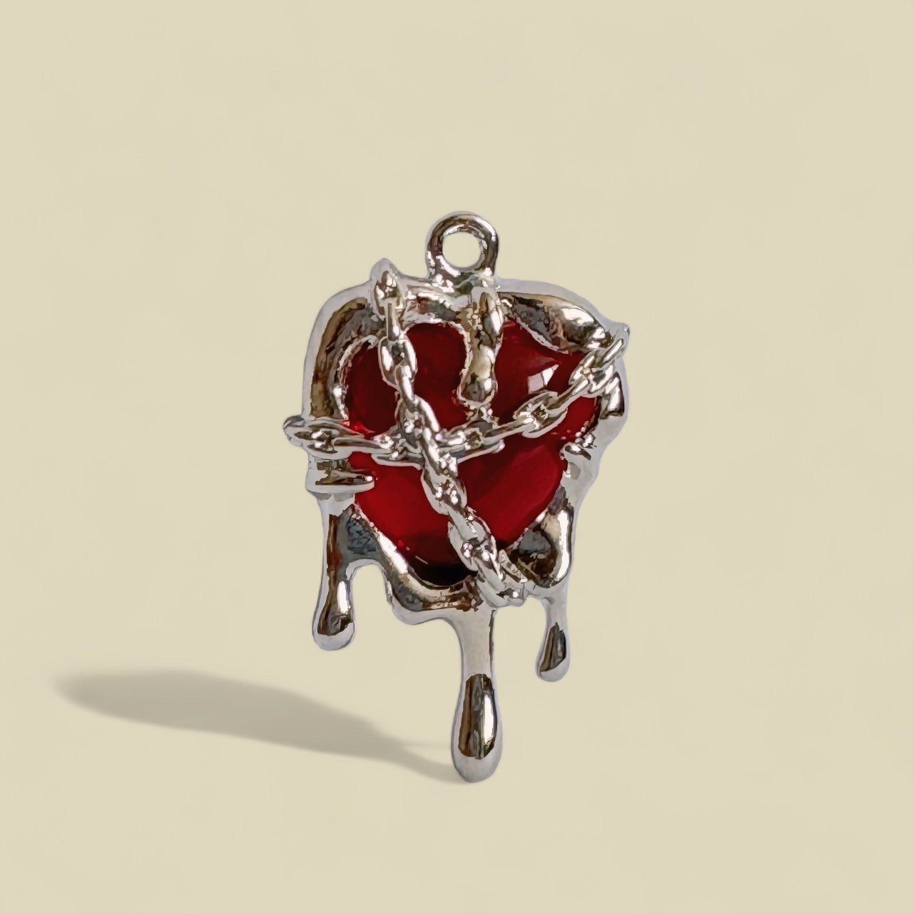 Chained Heart Charm