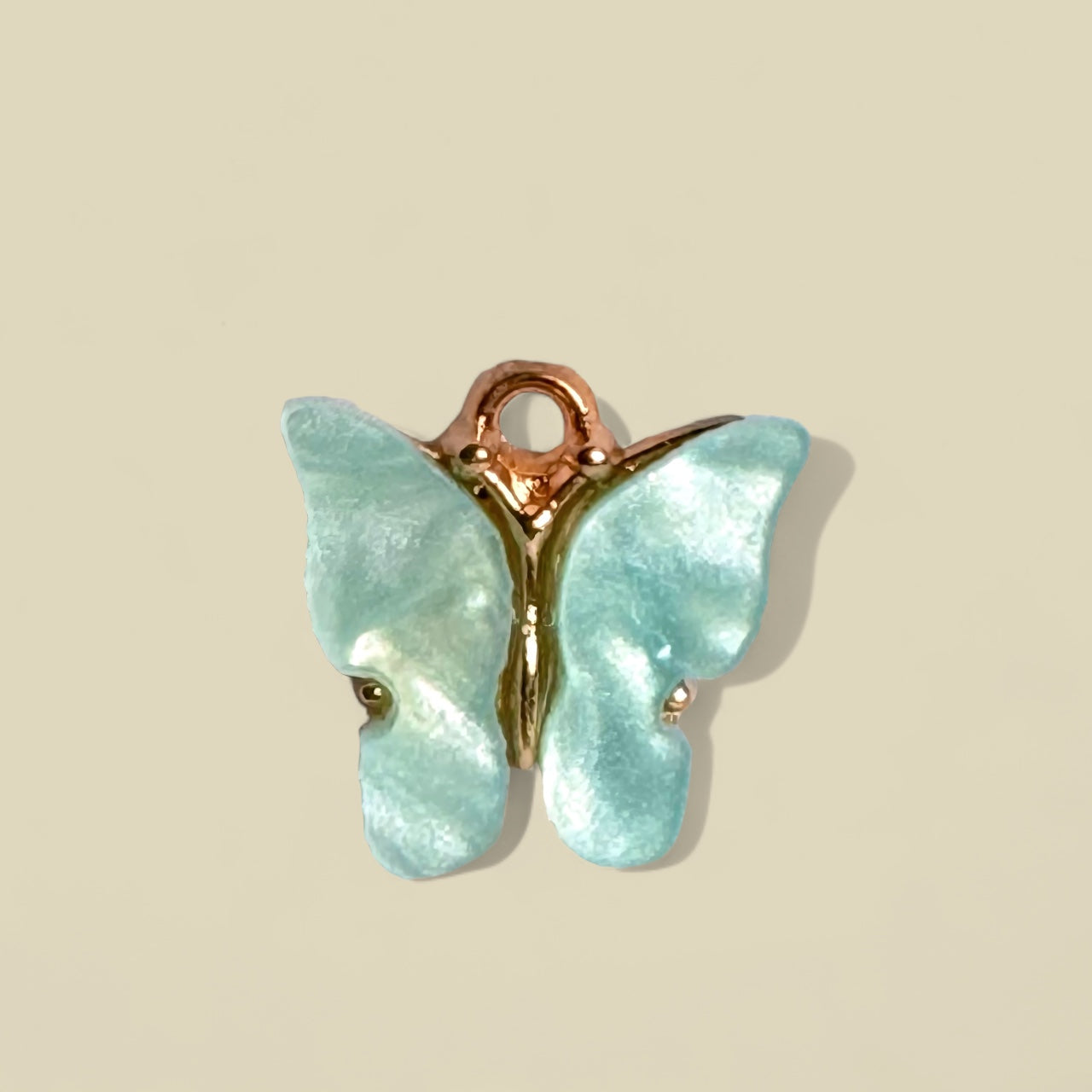 Blue Butterfly Charm